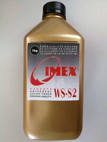 Тонер KYOCERA FS Color Universal Type WS-S2-M (фл,1кг,красный) Gold IMEX